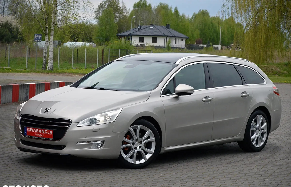 Peugeot 508 cena 34900 przebieg: 133500, rok produkcji 2010 z Drzewica małe 742